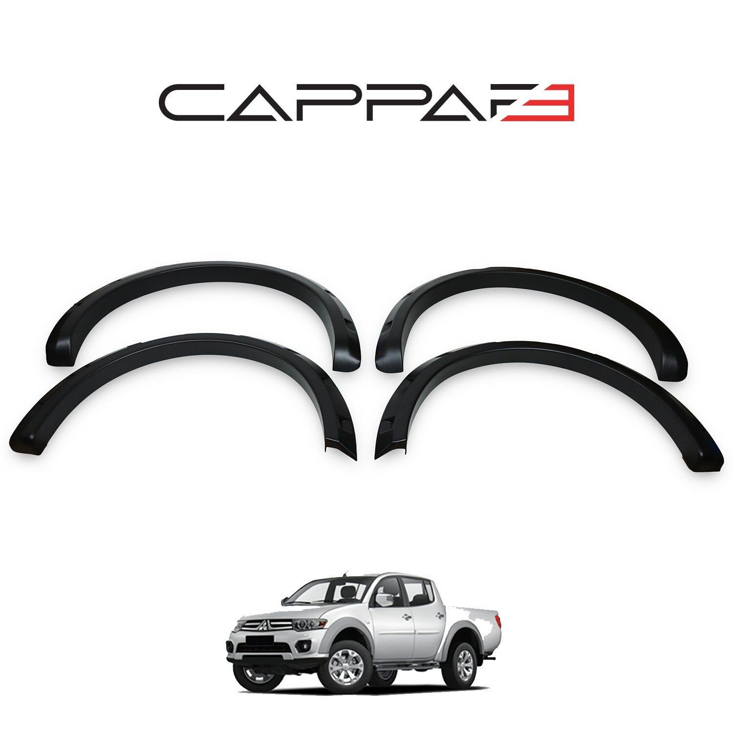 Mitsubishi L200 2007-2015 Yıl Aralığı Uyumlu Çamurluk Dodik 4 Parça