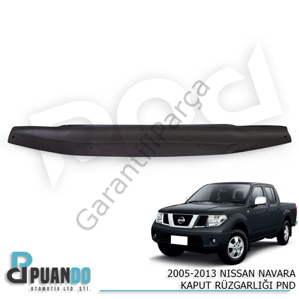 2005-2013 NISSAN NAVARA KAPUT RUZGARLIGI PND