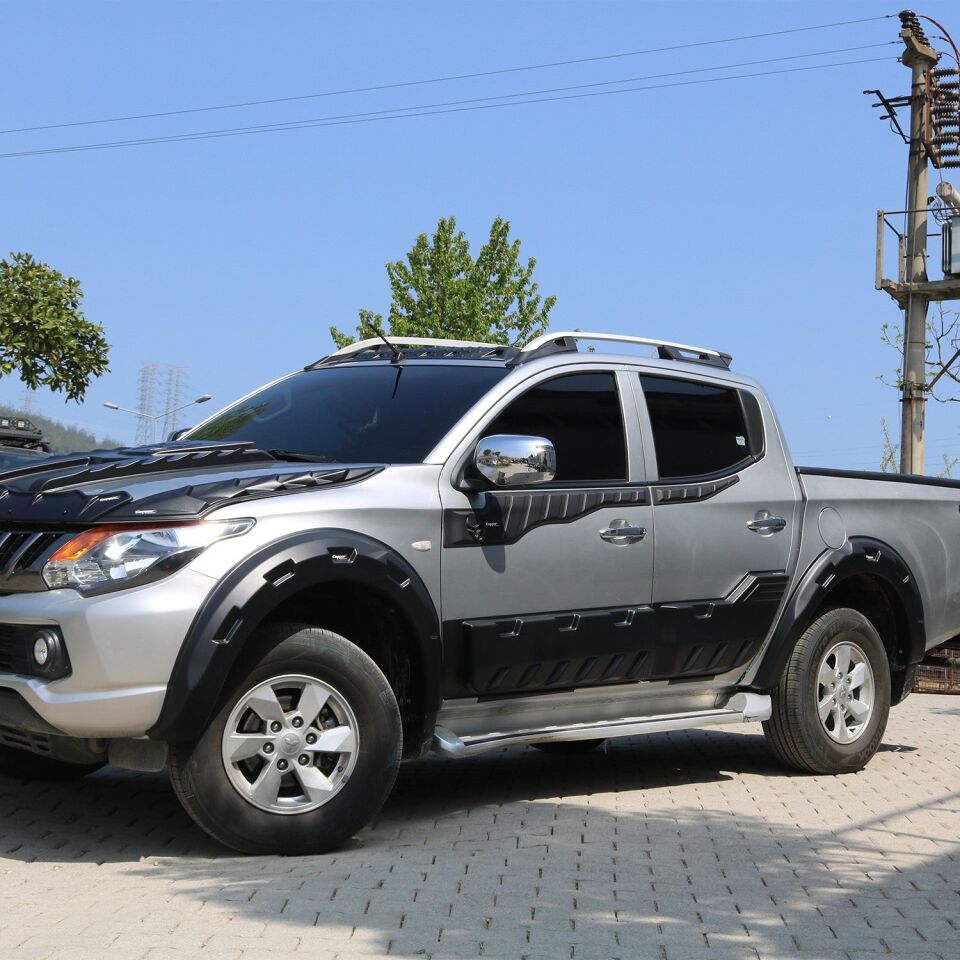 Mitsubishi L200 2015-2019 Yıl Aralığı Uyumlu Çamurluk Dodik 4 Parça