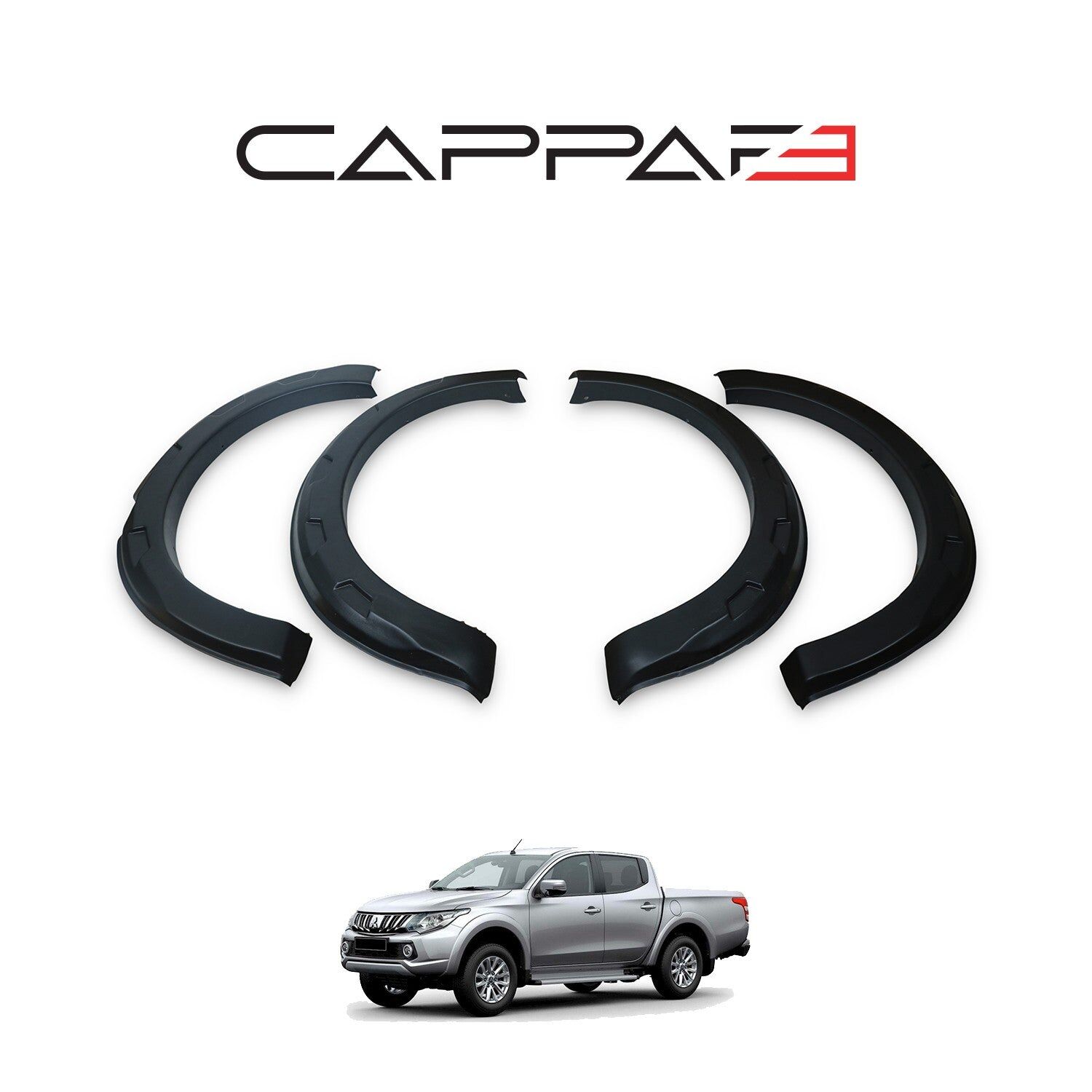 Mitsubishi L200 2015-2019 Yıl Aralığı Uyumlu Çamurluk Dodik 4 Parça