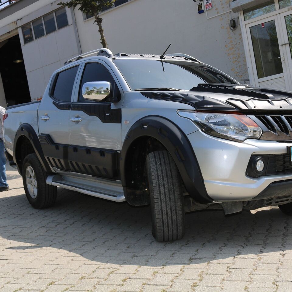 Mitsubishi L200 2015-2019 Yıl Aralığı Uyumlu Çamurluk Dodik 4 Parça