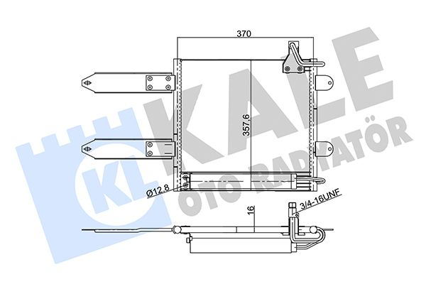 VOLKSWAGEN POLO 99-01 KLIMA RADYATÖRÜ 6X0820413A KALE