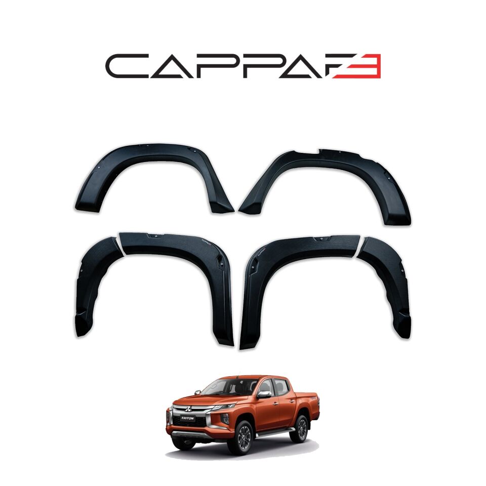 Mitsubishi L200 2019- Yılı ve Sonrası Uyumlu Çamurluk Dodik 8 Parça Vidalı