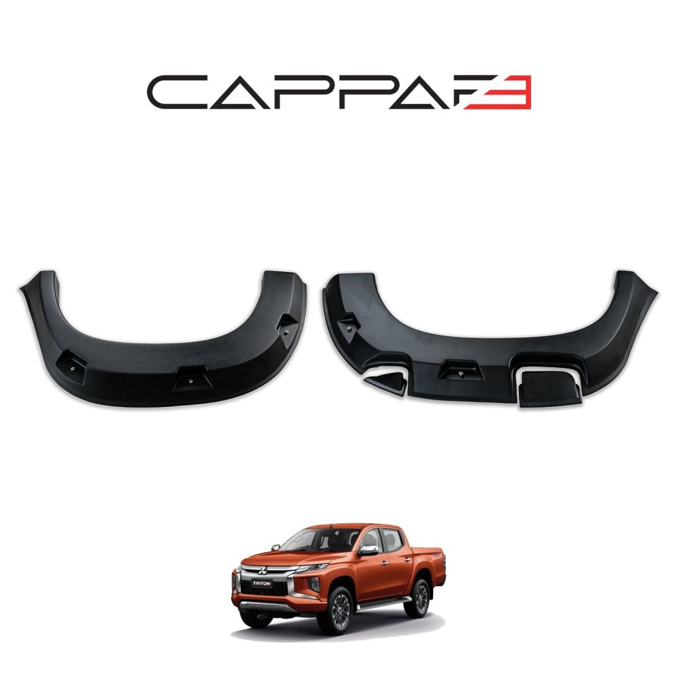 Mitsubishi L200 2019- Yılı ve Sonrası Uyumlu Çamurluk Dodik 8 Parça Vidalı