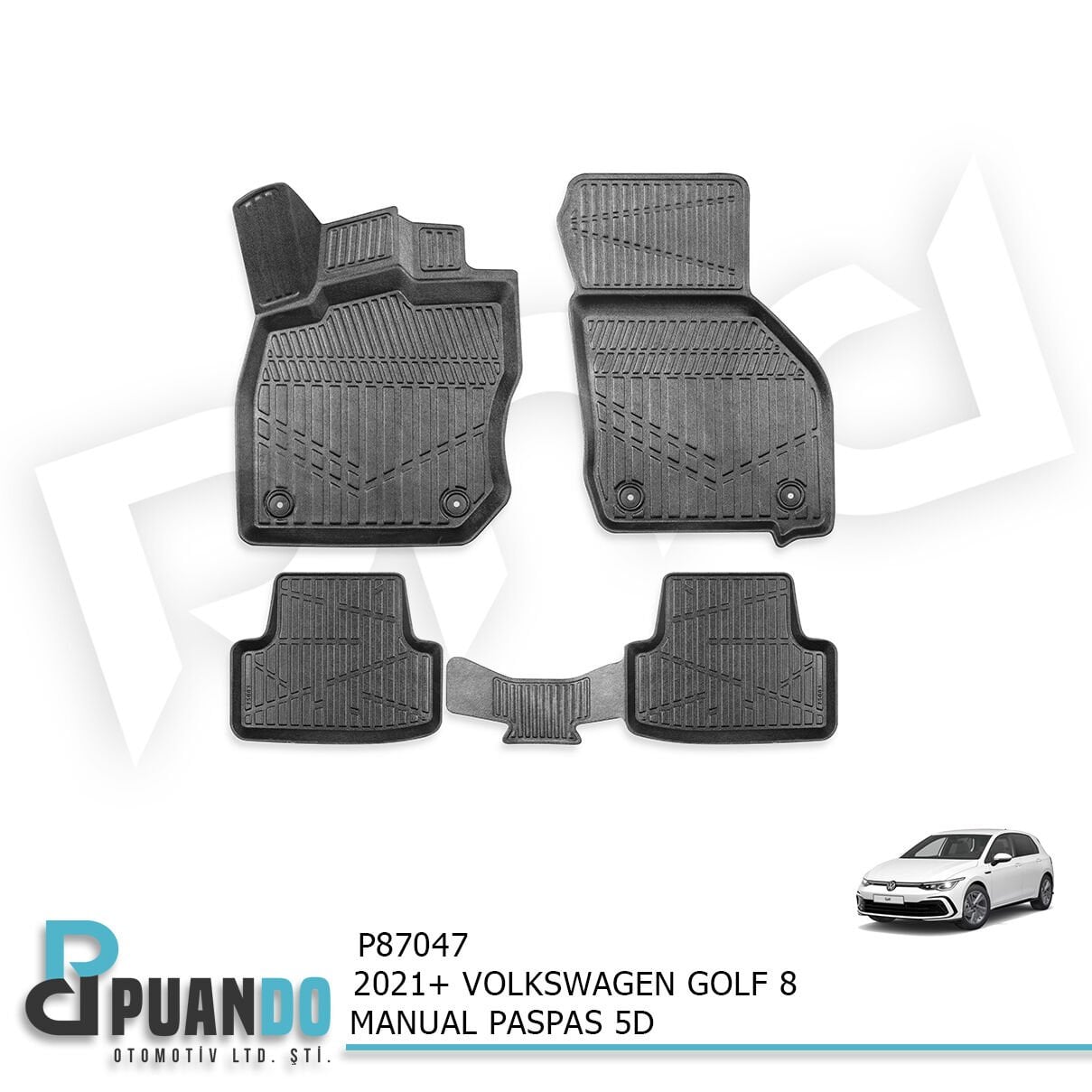 2021+ VOLKSWAGEN GOLF 8 MANUAL PASPAS 5D
