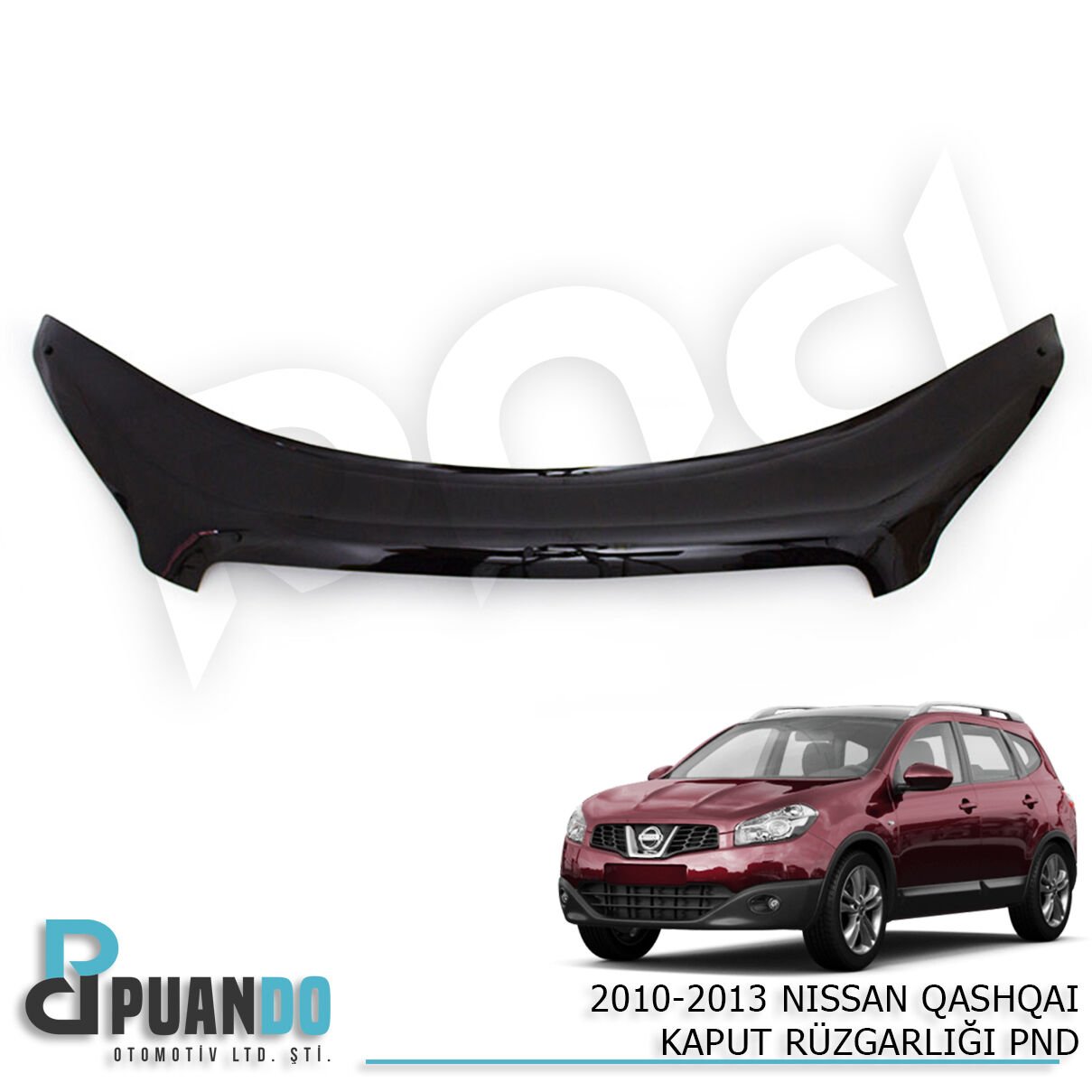 2010-2013 NISSAN QASHQAI KAPUT RUZGARLIGI PND
