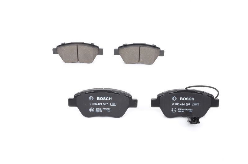 FIAT LINEA/DOBLO/FIORINO/G.PUNTO/CORSA/NEMO-FORD KA 03- FREN BALATASI ÖN 55174420 BOSCH