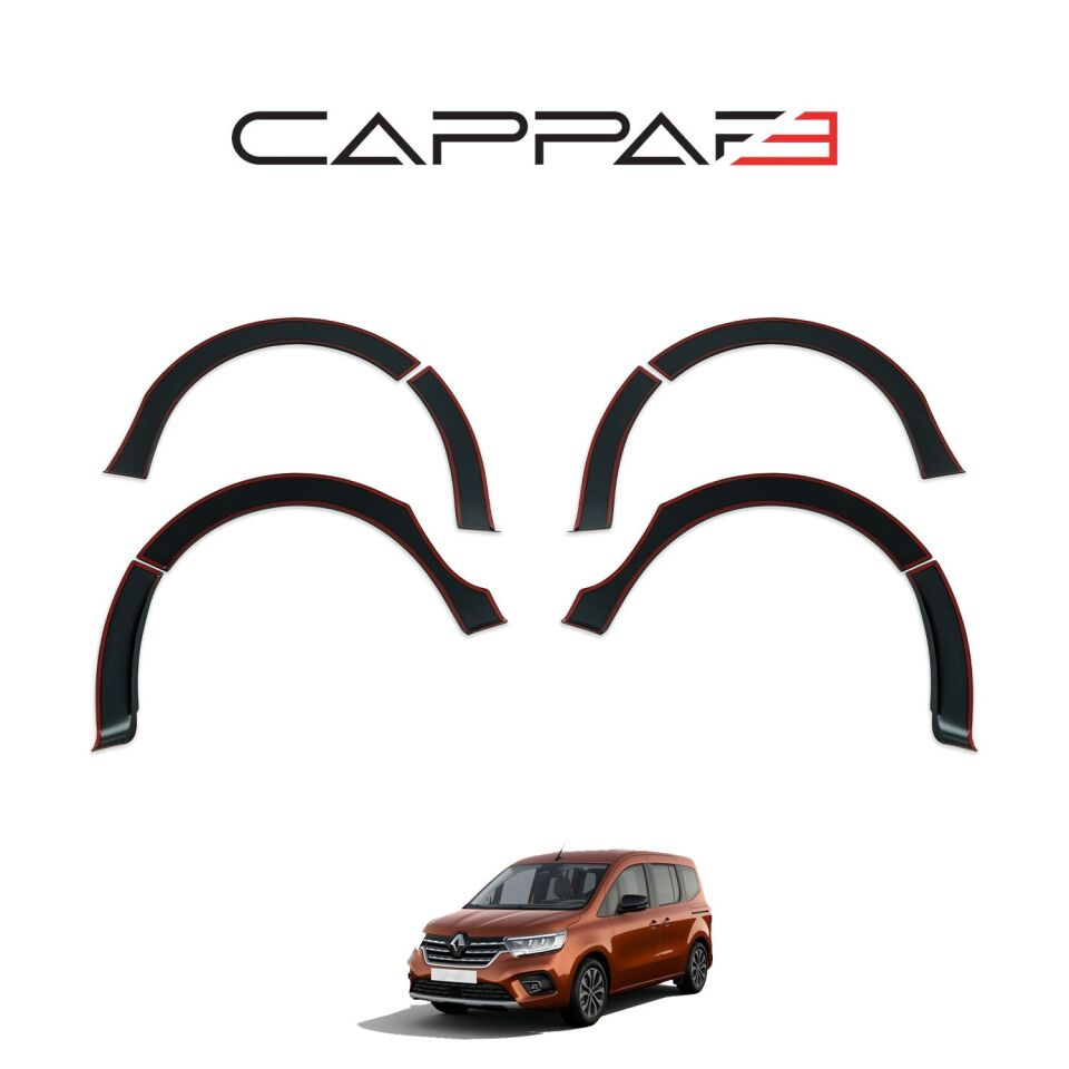 Renault Kangoo Express 2021- Yılı ve Sonrası Uyumlu Çamurluk Dodik 8 Parça