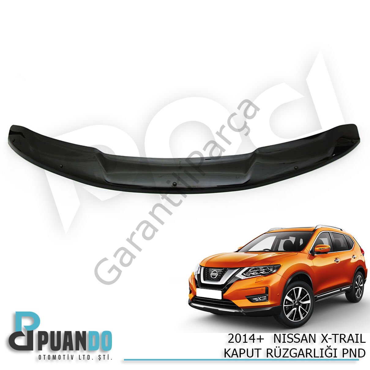 2014+ NISSAN X-TRAIL KAPUT RUZGARLIGI PND