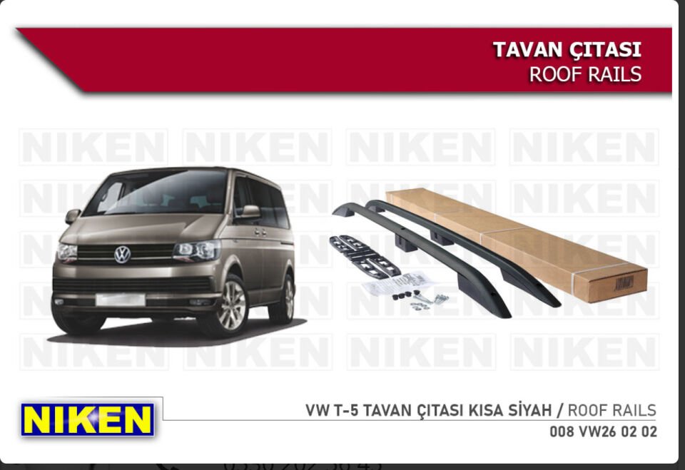 TAVAN ÇITASI T5  UZUN SİYAH