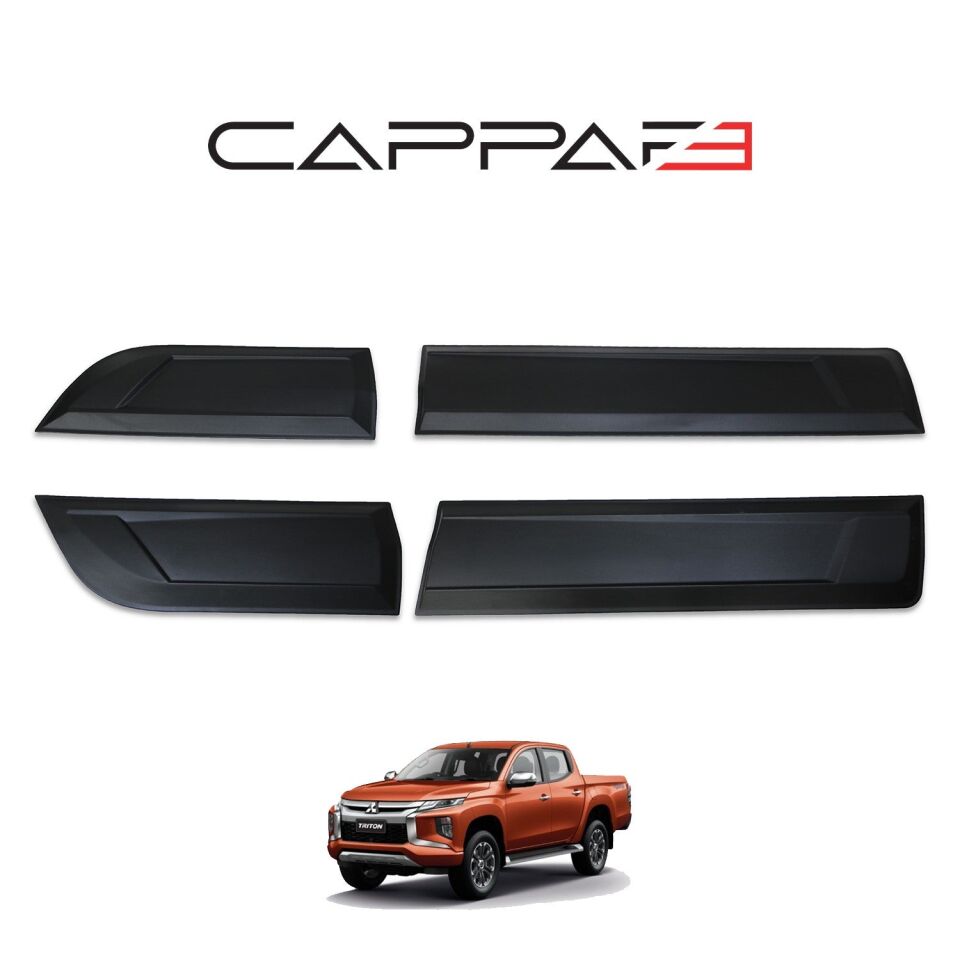 Mitsubishi L200 2019- Yılı ve Sonrası Uyumlu Kapı Dodik 4 Parça İnce Model