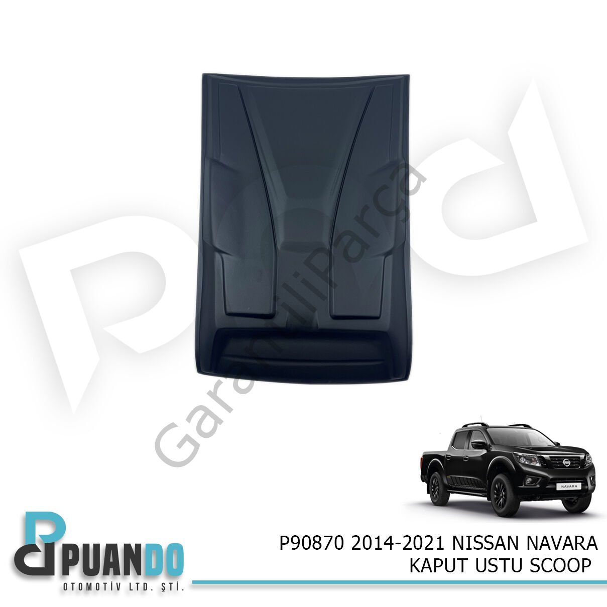 2014-2020 NISSAN NAVARA KAPUT USTU SCOOP