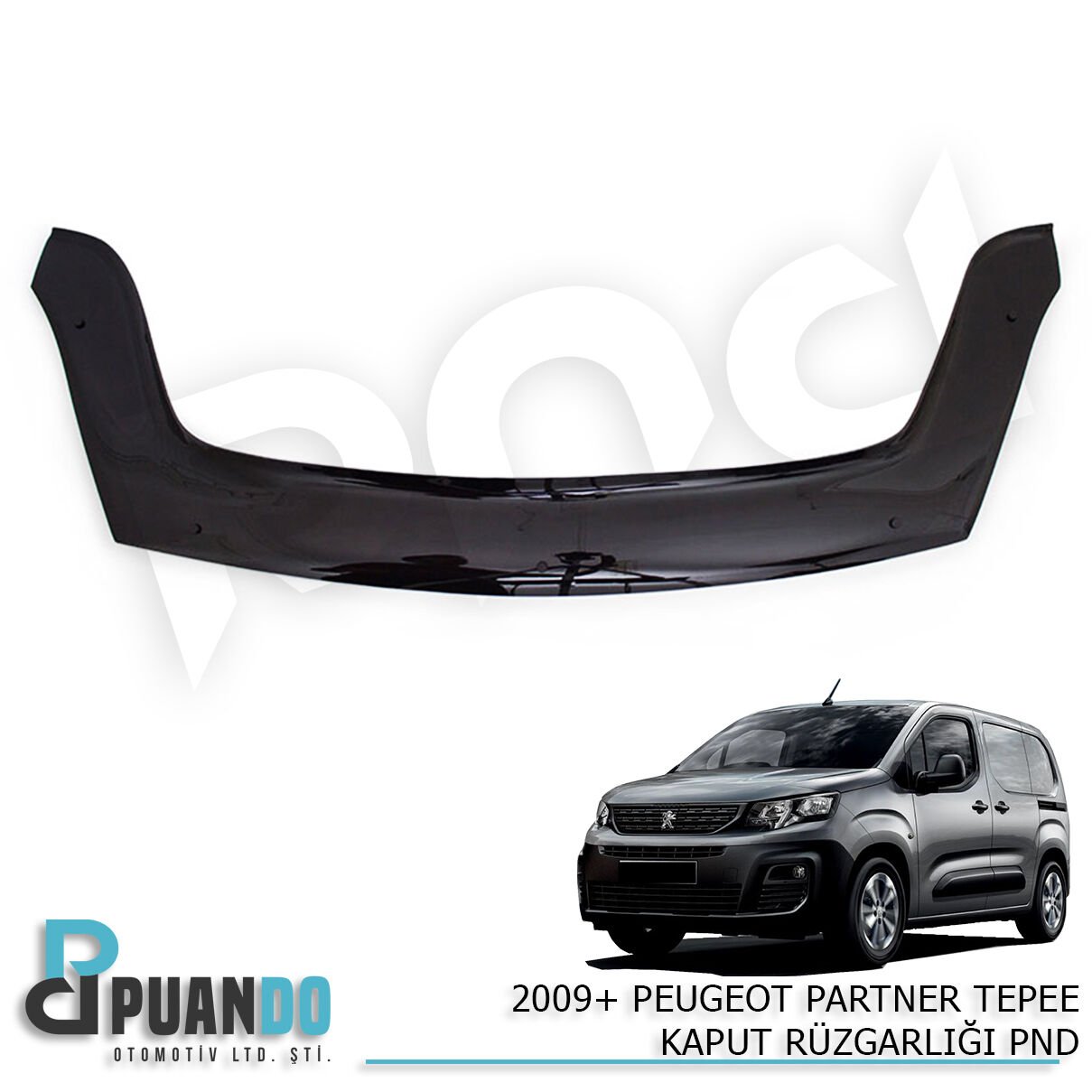 2009+ PEUGEOT PARTNER TEPEE KAPUT RUZGARLIGI PND