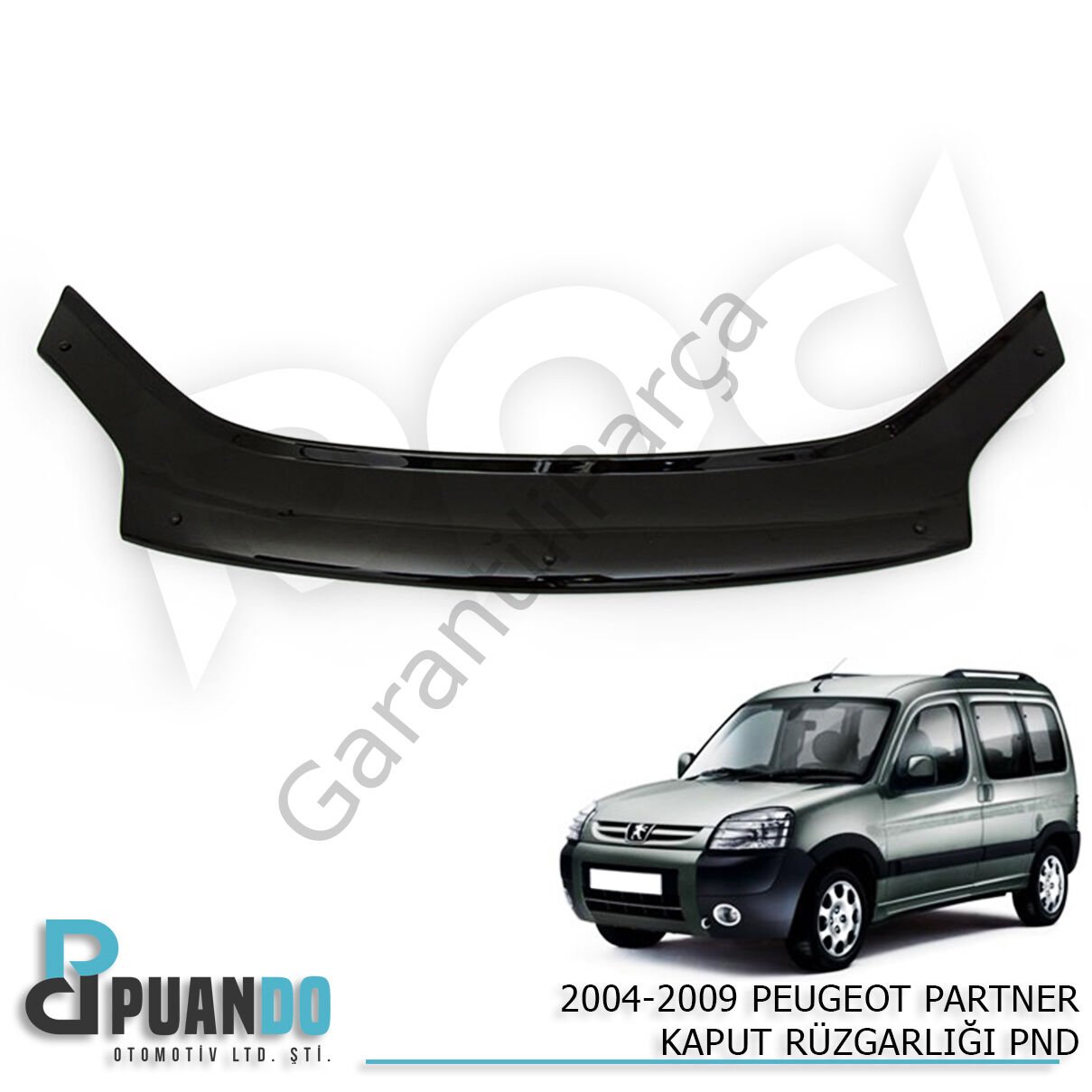 2004-2009 PEUGEOT PARTNER KAPUT RUZGARLIGI PND