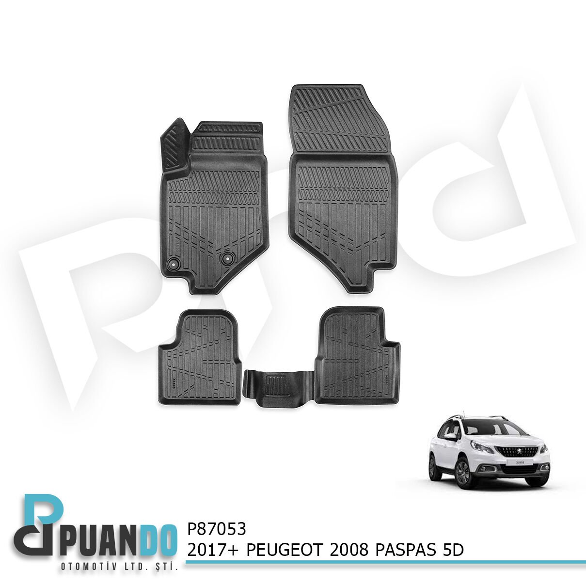 2019+ PEUGEOT 2008 PASPAS 5D