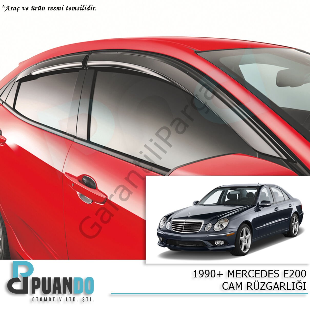 1990+ MERCEDES E200 - W210 CAM RUZGARLIGI