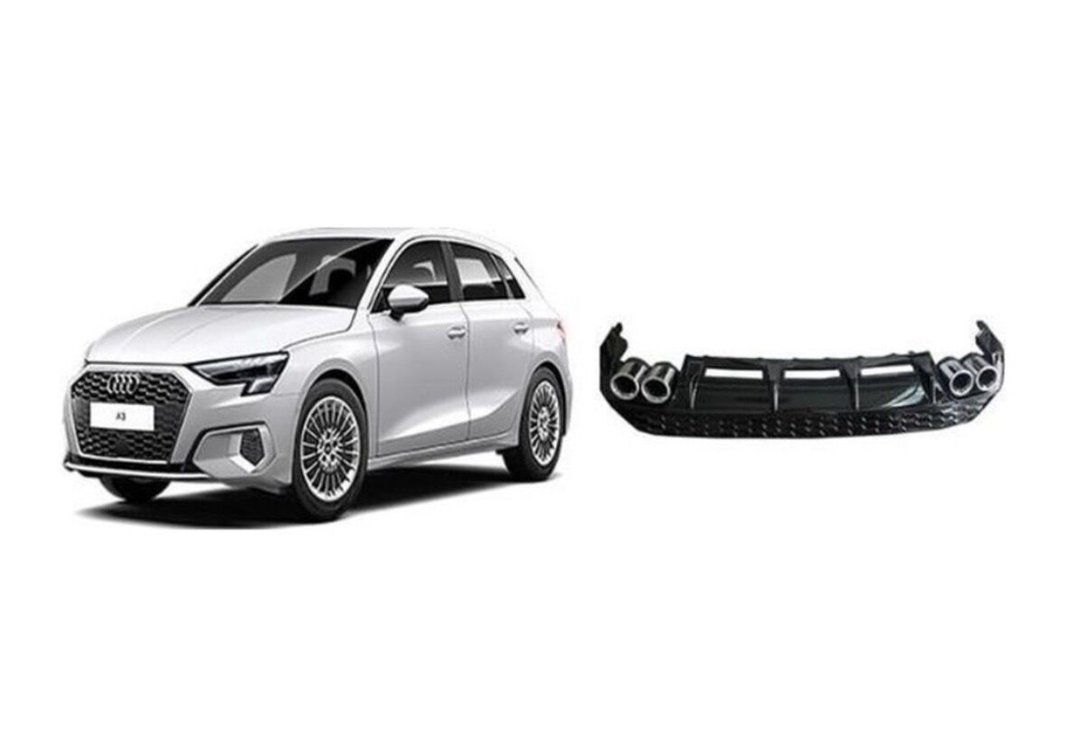 DİFÜZÖR ORJİNAL AUDI A3 HB.2021-2024