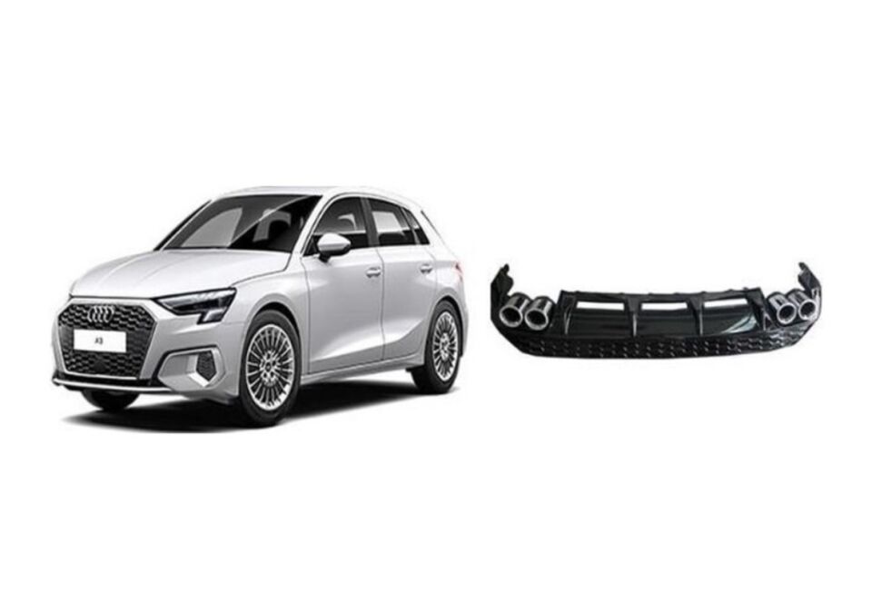 DİFÜZÖR ORJİNAL AUDI A3 HB.2021-2024