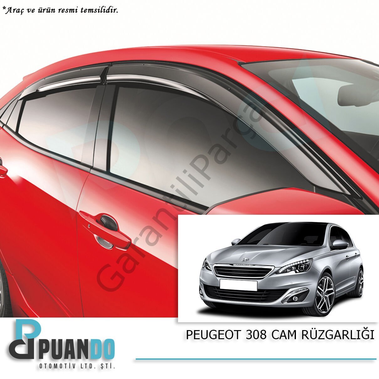 PEUGEOT 308 CAM RUZGARLIGI