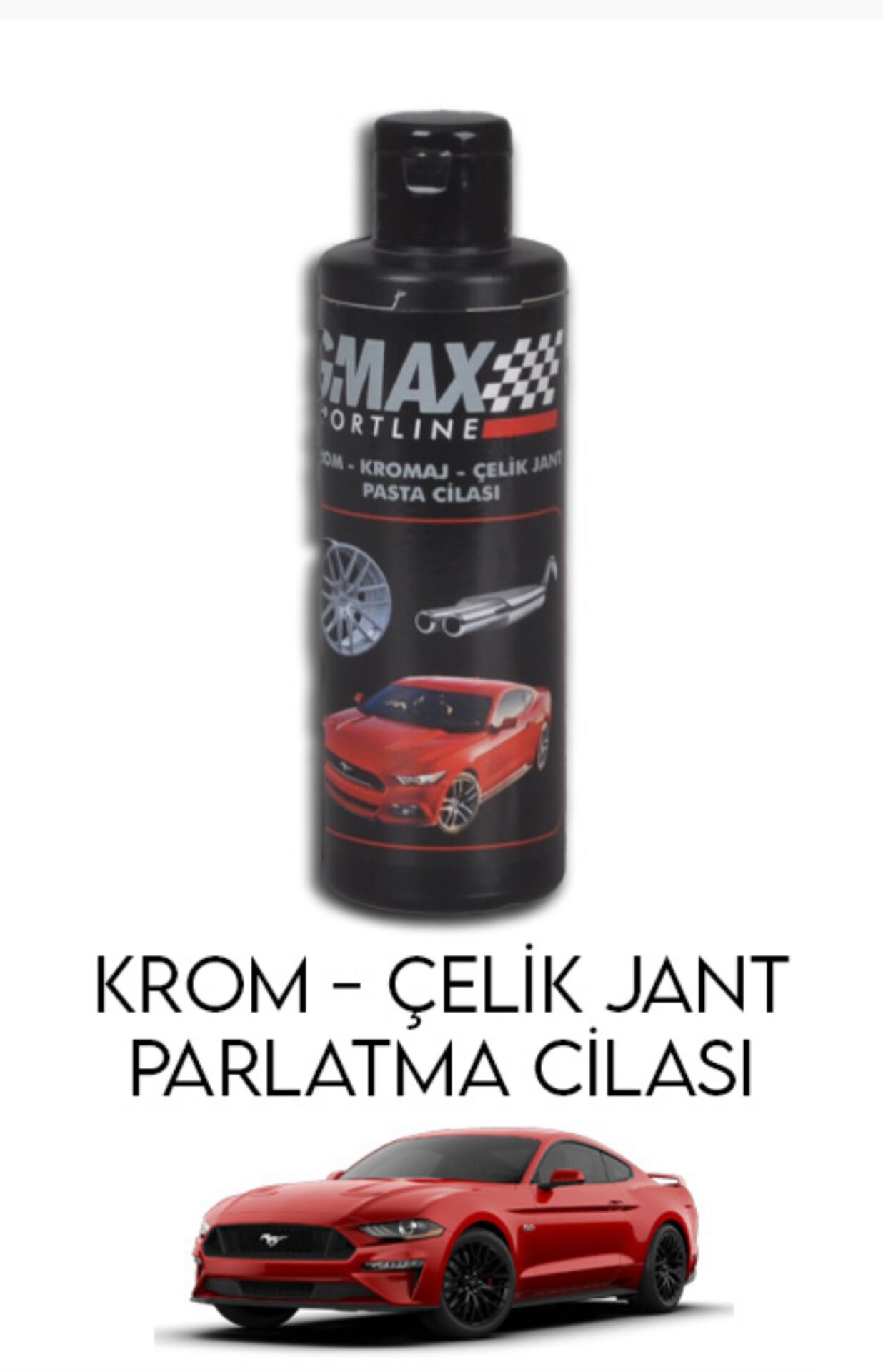KROM KROMAJ ÇELİK JANT PARLATICI 200 GR