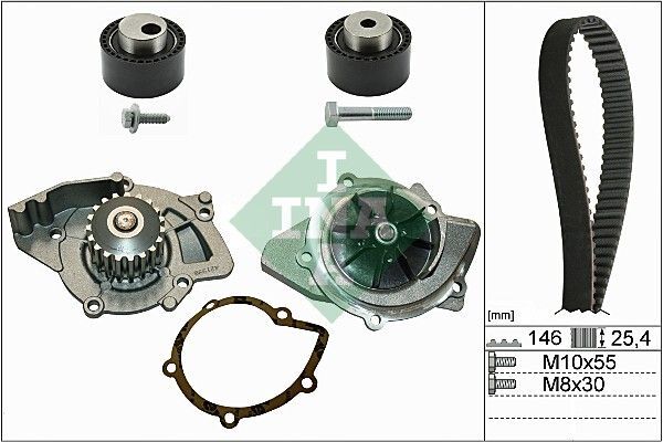 PEUGEOT DUCATO/SCUDO/PARTNER/BERLINGO 99- TRIGER SETI+DEVIRDAIM 9400829629 INA