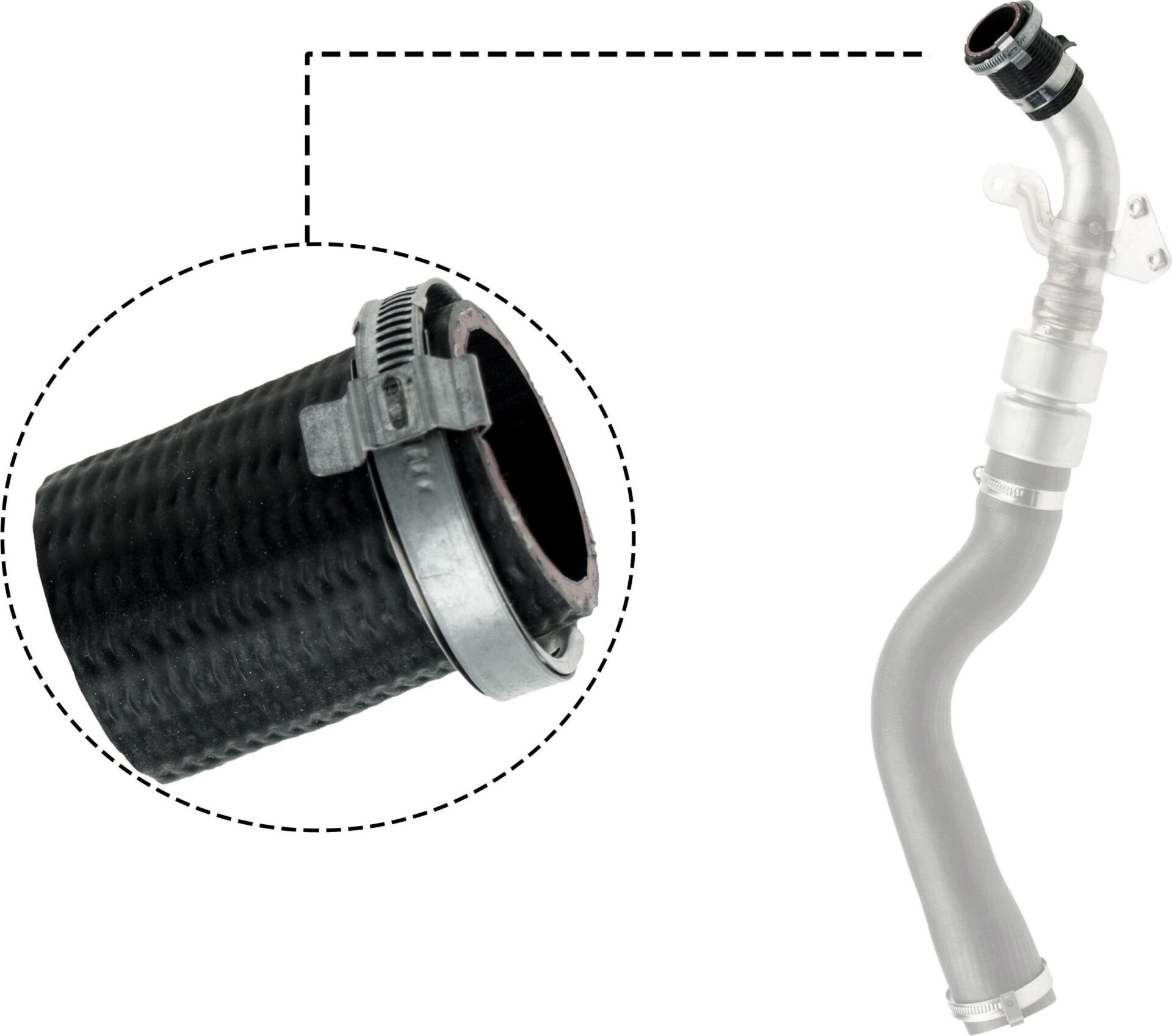 BMW LAND ROVER RANGE ROVER III 06- TURBO HORTUMU PNH500520 IBRAS