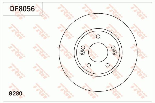 HYUNDAI I30/ELANTRA/CEED/KONA 2011- FREN DISKI ÖN 51712A6000 TRW 2'li Paket