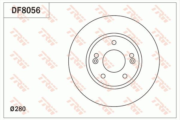 HYUNDAI I30/ELANTRA/CEED/KONA 2011- FREN DISKI ÖN 51712A6000 TRW 2'li Paket