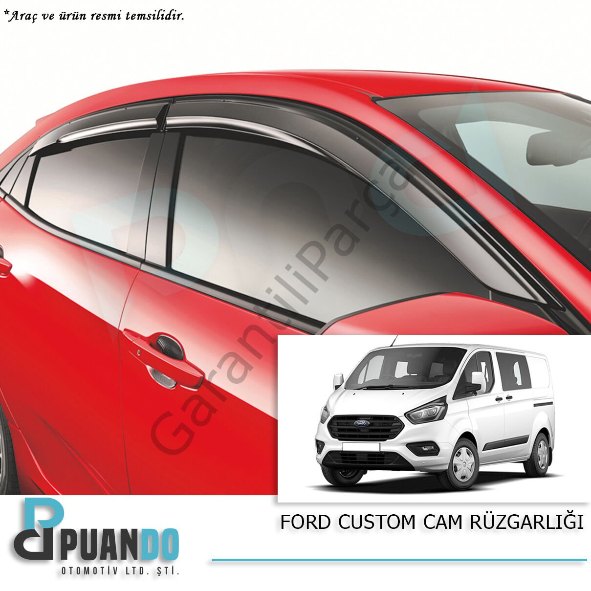 FORD CUSTOM CAM RUZGARLIGI