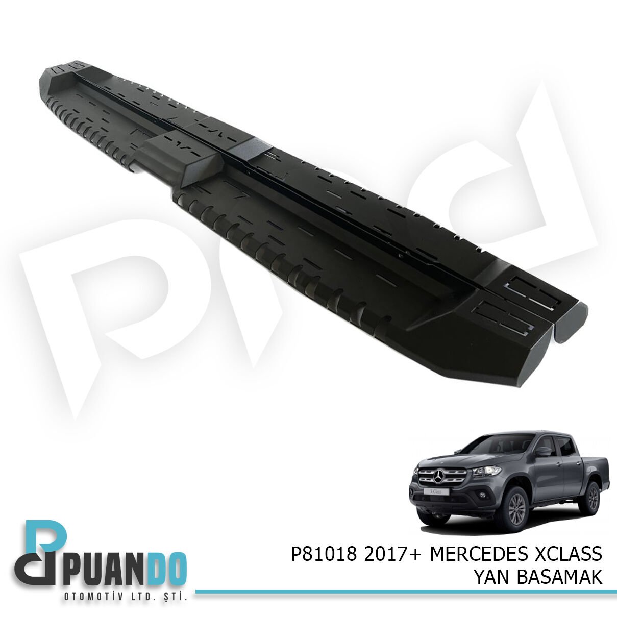 2017+ MERCEDES XCLASS YAN BASAMAK