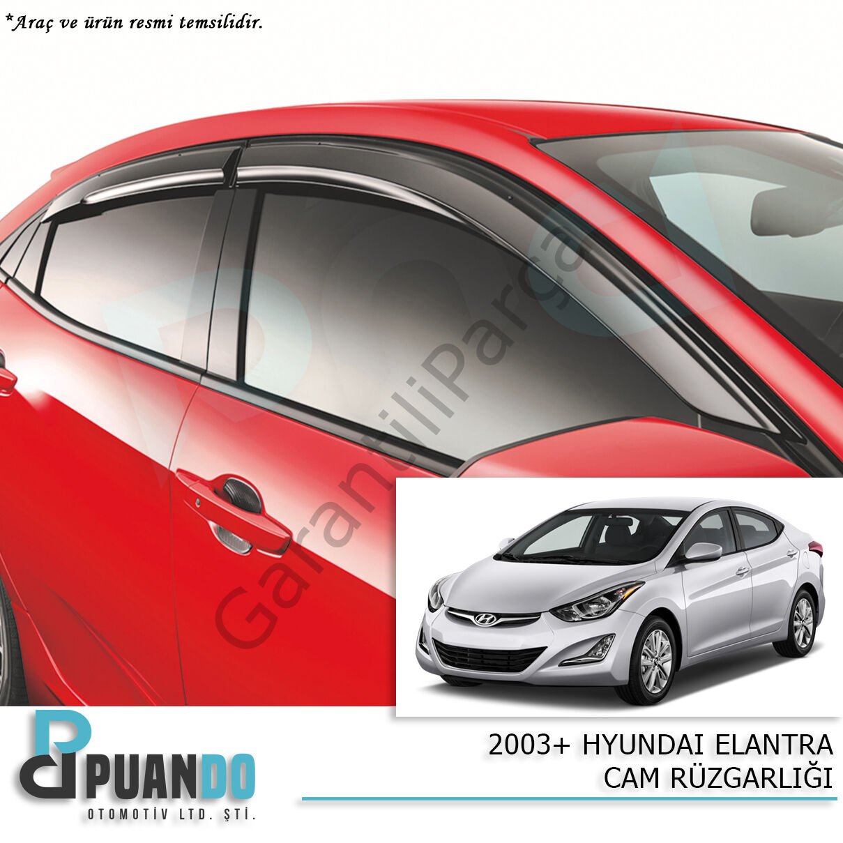 2003+ HYUNDAI ELANTRA CAM RUZGARLIGI