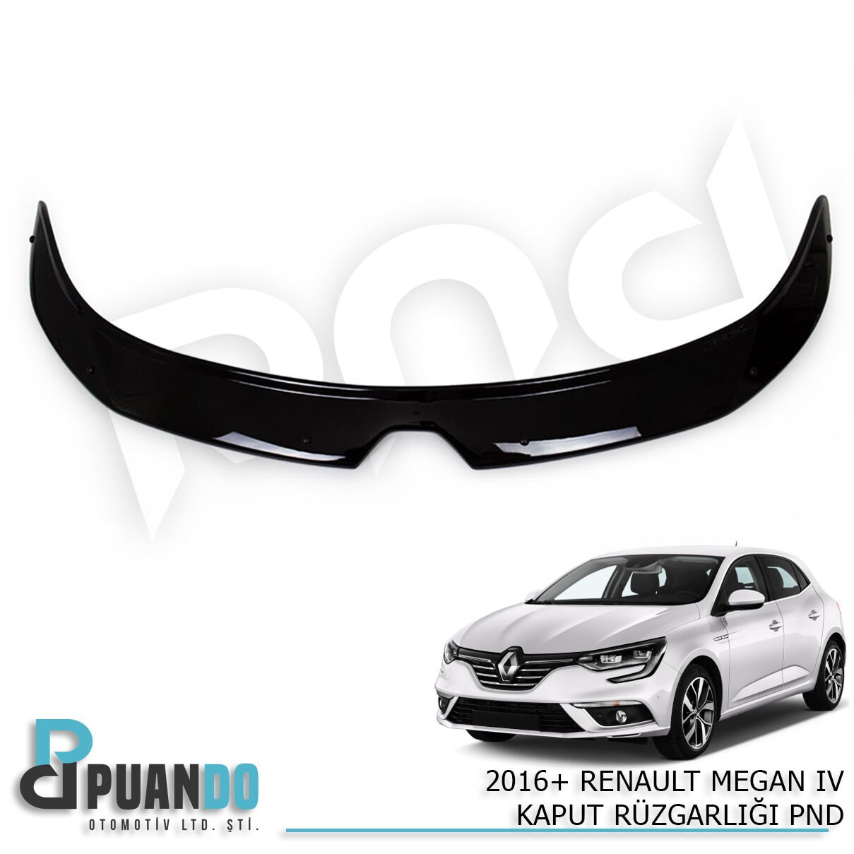 2016+ RENAULT MEGANE 4 KAPUT RUZGARLIGI PND