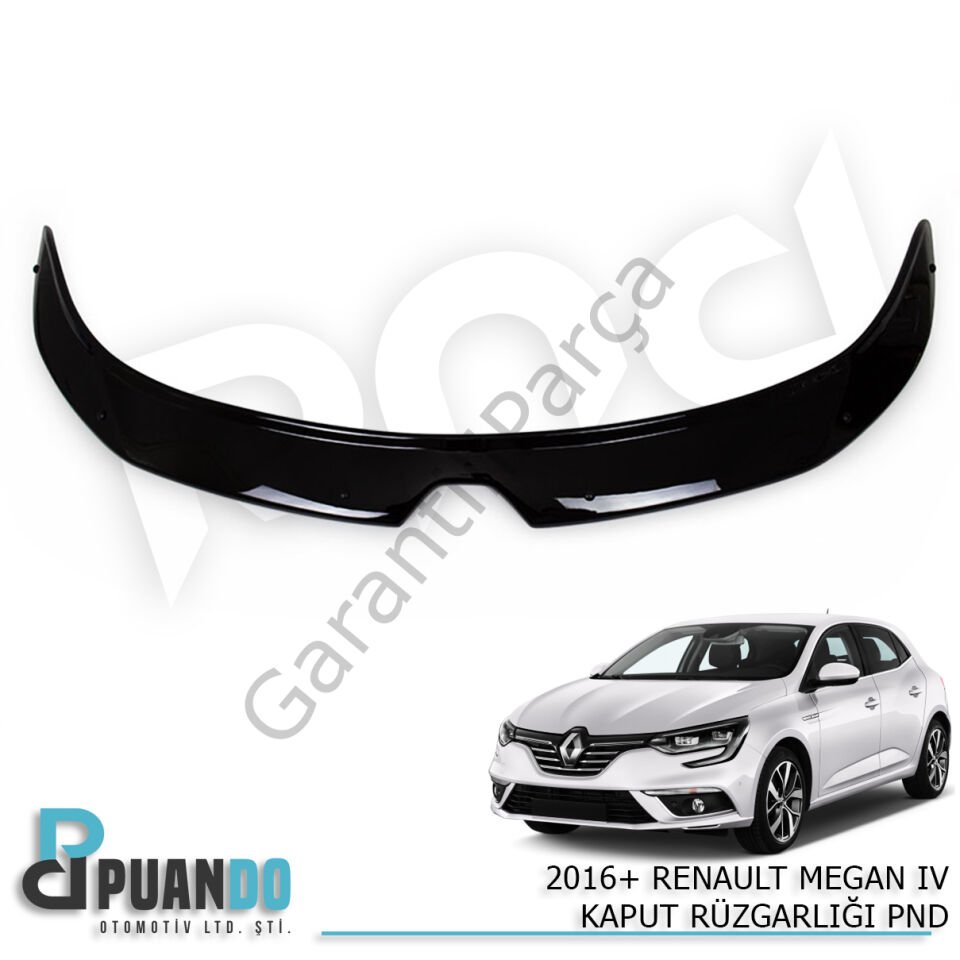 2016+ RENAULT MEGANE 4 KAPUT RUZGARLIGI PND