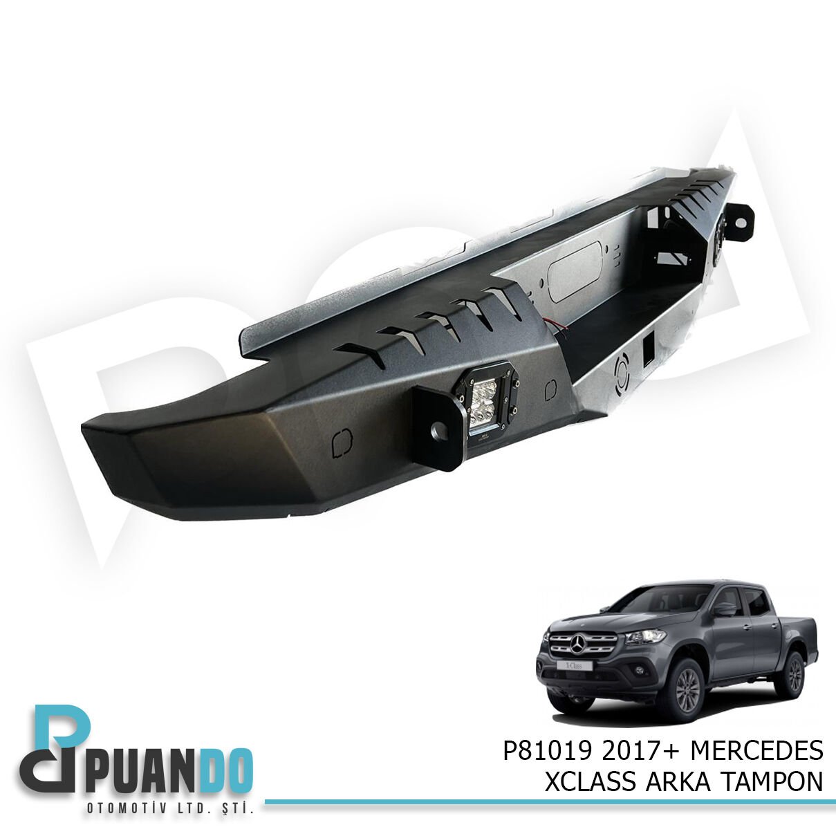 2017+ MERCEDES XCLASS ARKA TAMPON