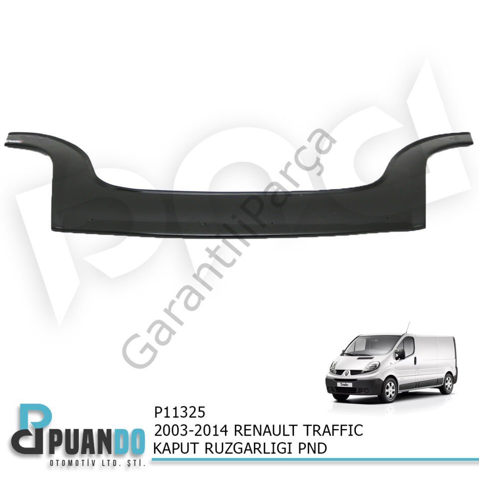 2003-2014 RENAULT TRAFFIC KAPUT RUZGARLIGI PND