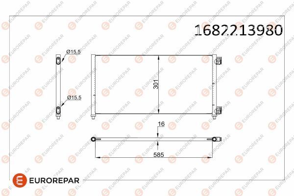 97-00 RADYATOR 976062S500 / EUROREPAR