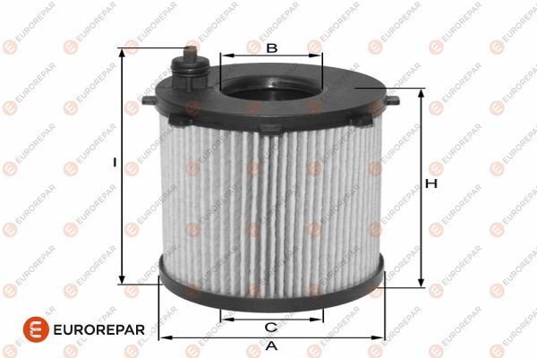 BMW E81 vb. 08-16 YAG FILTRESI 11427807177 EUROREPAR