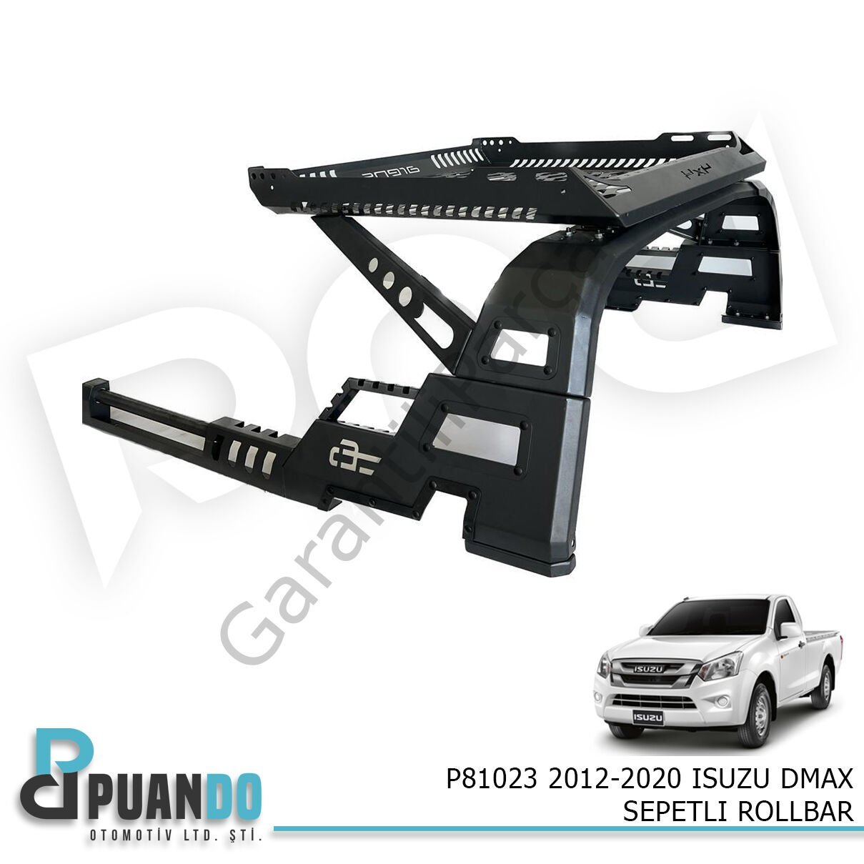 2012-2020 ISUZU DMAX SEPETLI ROLLBAR