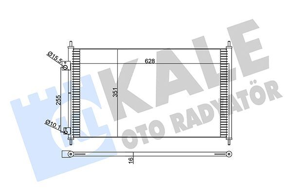 HONDA CIVIC (ES) 01-05 KLIMA RADYATÖRÜ 80110-S5A-003 KALE