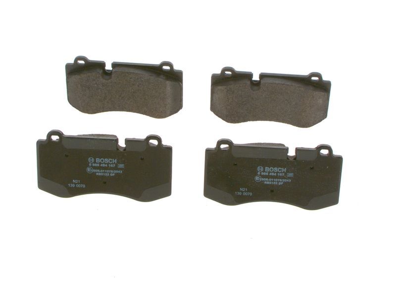 MERCEDES-BENZ W221-216-230-219 06- FREN BALATASI ÖN A0044208020 BOSCH