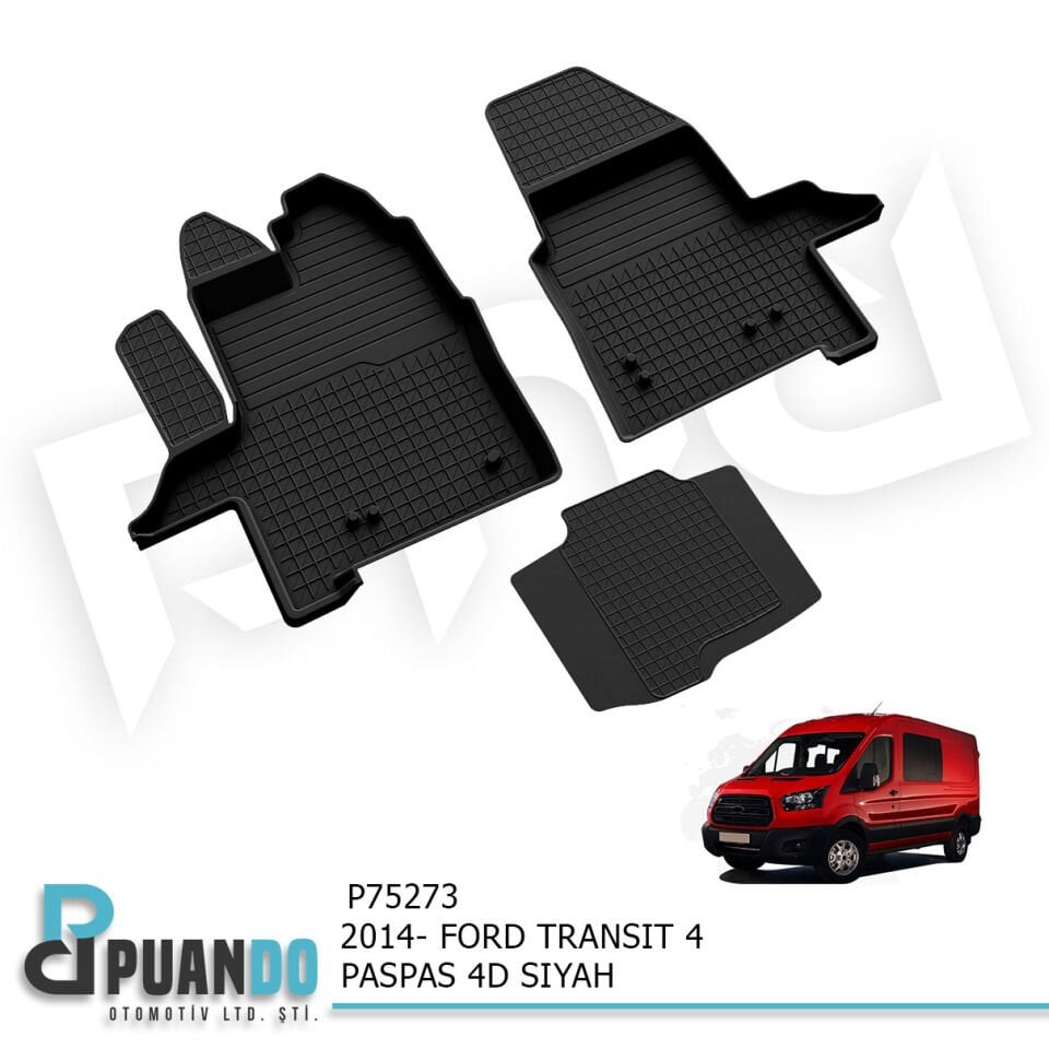 2014- FORD TRANSIT MK8 PASPAS 4D SIYAH 2LI