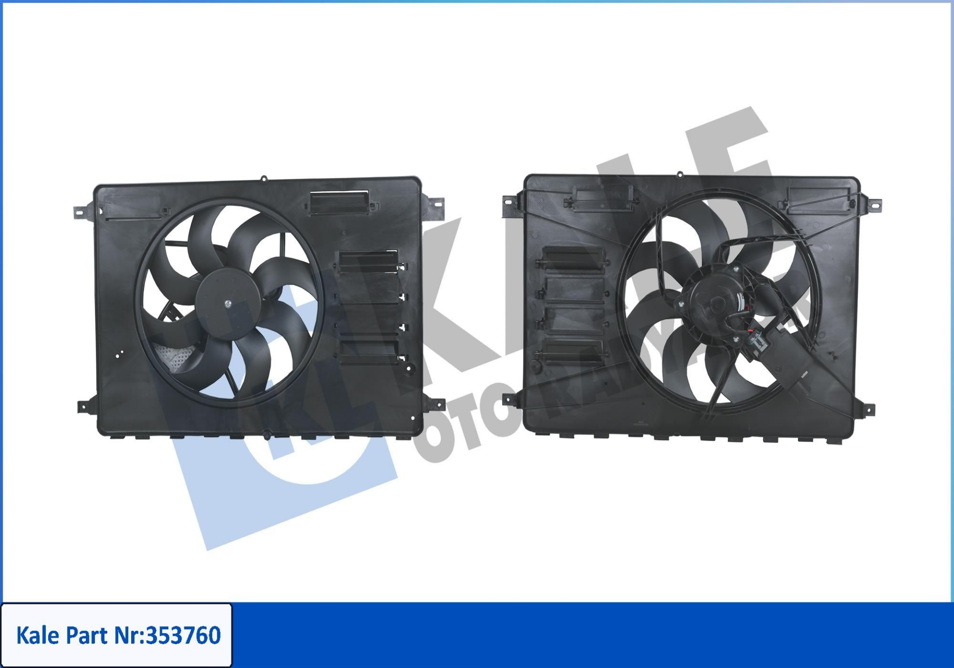 FORD MONDEO IV KUGA I GALAXY II S-MAX 07- FAN MOTORU 6G91 8C607 PE KALE
