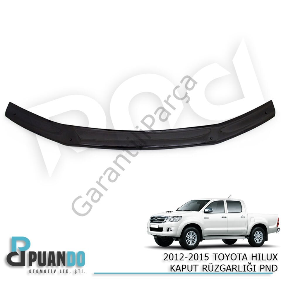 2012-2015 TOYOTA HILUX KAPUT RUZGARLIGI PND