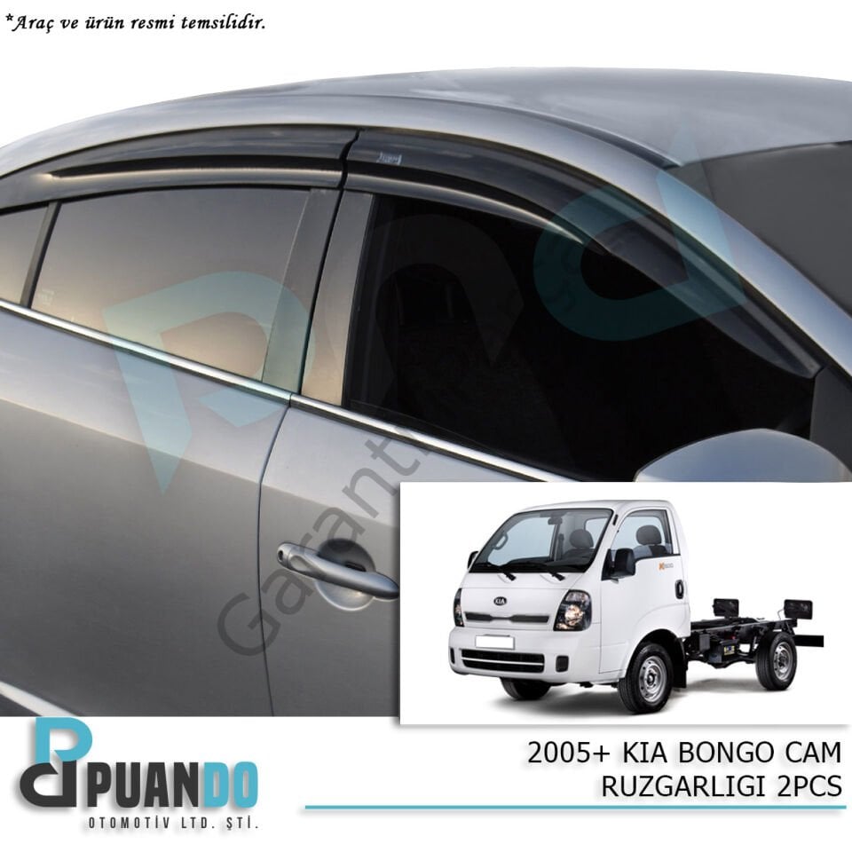 2005+ KIA BONGO CAM RUZGARLIGI 2PCS