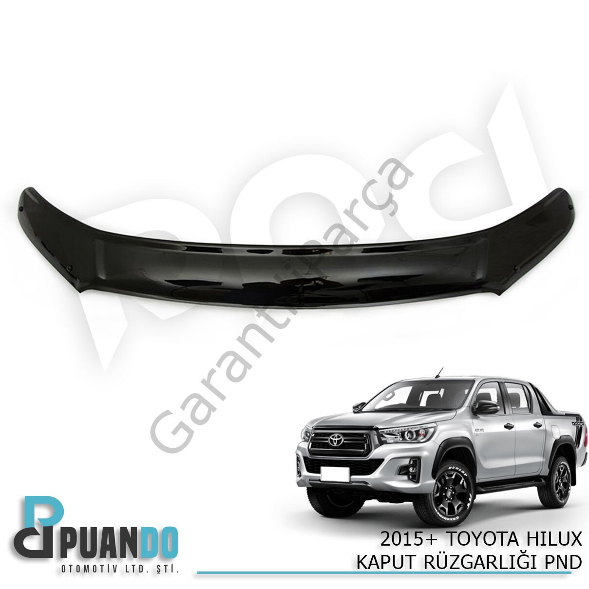 2015-2019 TOYOTA HILUX KAPUT RUZGARLIGI PND