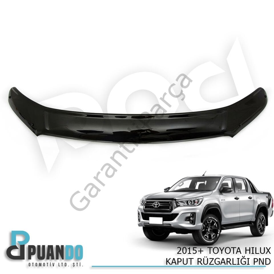 2015-2019 TOYOTA HILUX KAPUT RUZGARLIGI PND