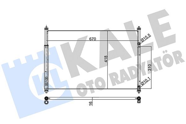 SUZUKI GRAND VITARA (JT) 06-15 KLIMA RADYATÖRÜ 95310-64J00 KALE