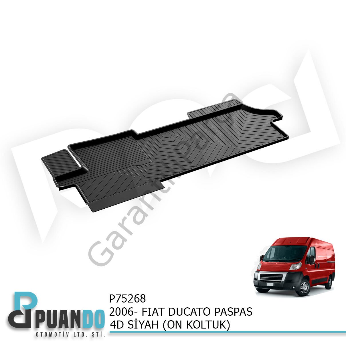 2006- FIAT DUCATO PASPAS 4D SİYAH (ON KOLTUK)
