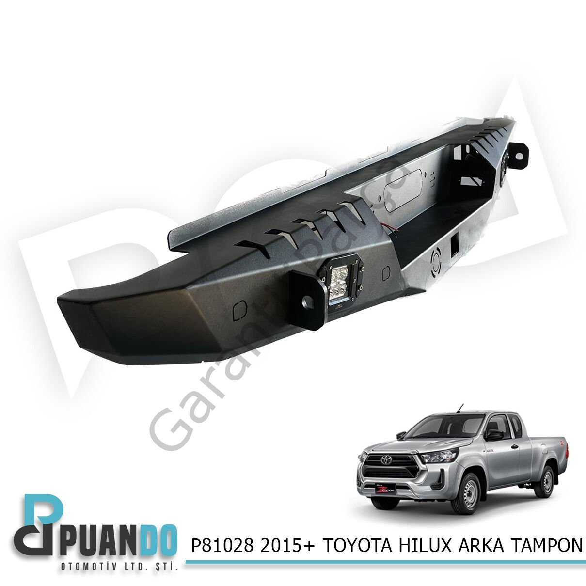2015+ TOYOTA HILUX ARKA TAMPON