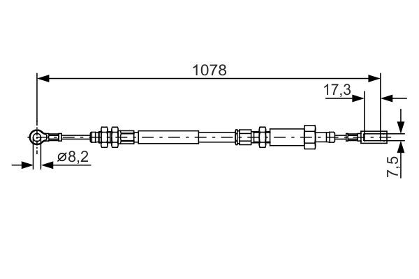 CITROEN JUMPER/BOXER 94-02 EL FREN TELI 4745V6 BOSCH